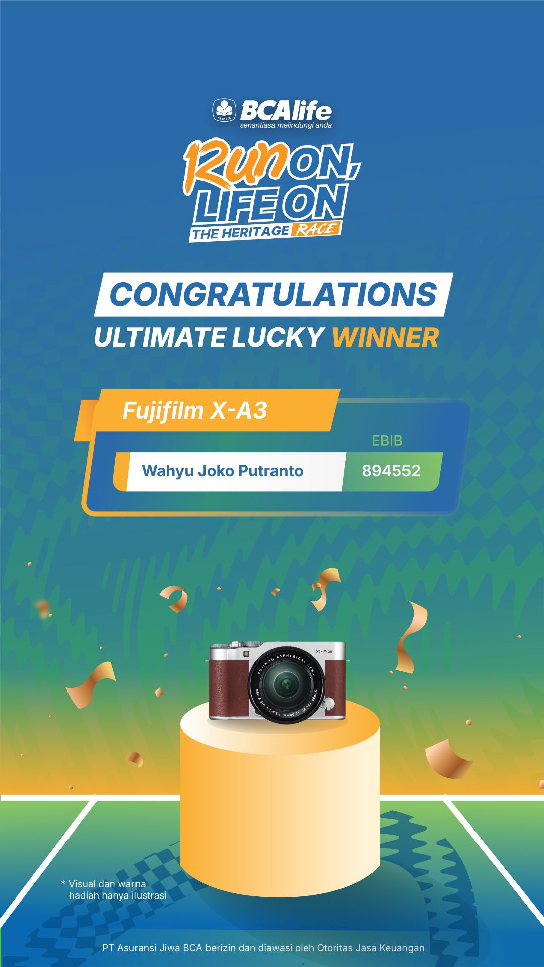 Lucky Winner Fujifilm