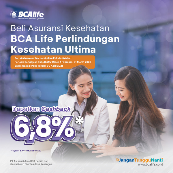 Ultima Promo Cashback Maret 2025